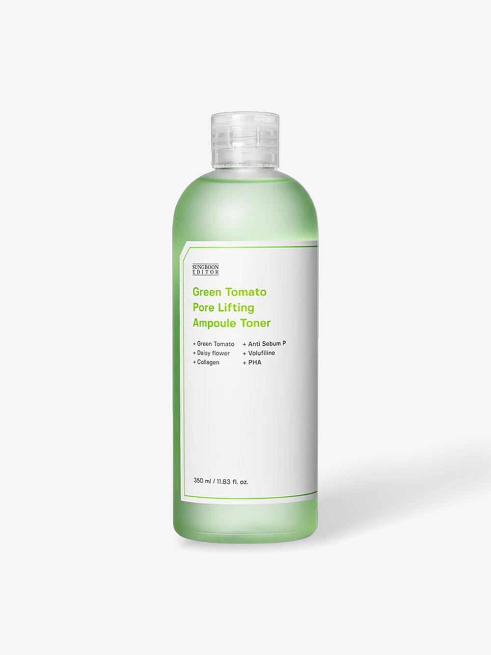 化粧水・ローション・トナー tomato SUNGBOON EDITOR Green Tomato Pore Lifting Ampoule Toner 350ml
