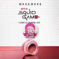 【鱿鱼游戏限量版】Over Blurring Pot Lips & Cheeks 4.5g 【鱿鱼游戏限量版】Over Blurring Pot Lips & Cheeks 4.5g