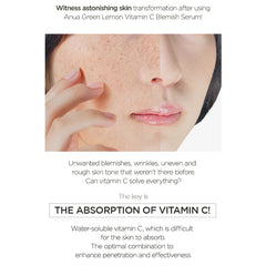 Green Lemon Vita C Blemish Serum 20ml