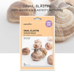 Snail Elastin Serum Mask