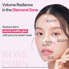 Rose PDRN Essential Mask Healthy Glow 10 Sheets