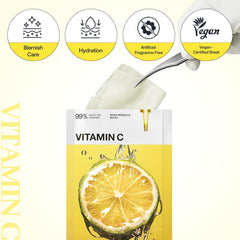 Vitamin C Essential Mask Clear Toning 10 Sheets