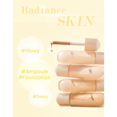 1.P.L Ampoule Glow Foundation Sponge Set 28g