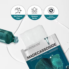 Madecassoside Essential Mask Blemish Repair 10 Sheets