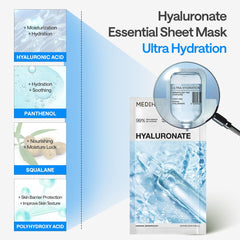 Hyaluronate Essential Mask Ultra Hydration 10 Sheets