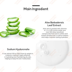 Aloevera Hyaluronic Serum Mask