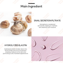 Snail Elastin Serum Mask