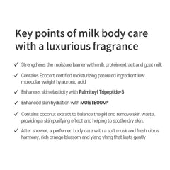 Milk Body Wash Perfumed Gabrielle Musk 500g