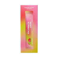 Reset Kombucha Powdered Beverage Mix Strawberry Kiwi 10 Sticks