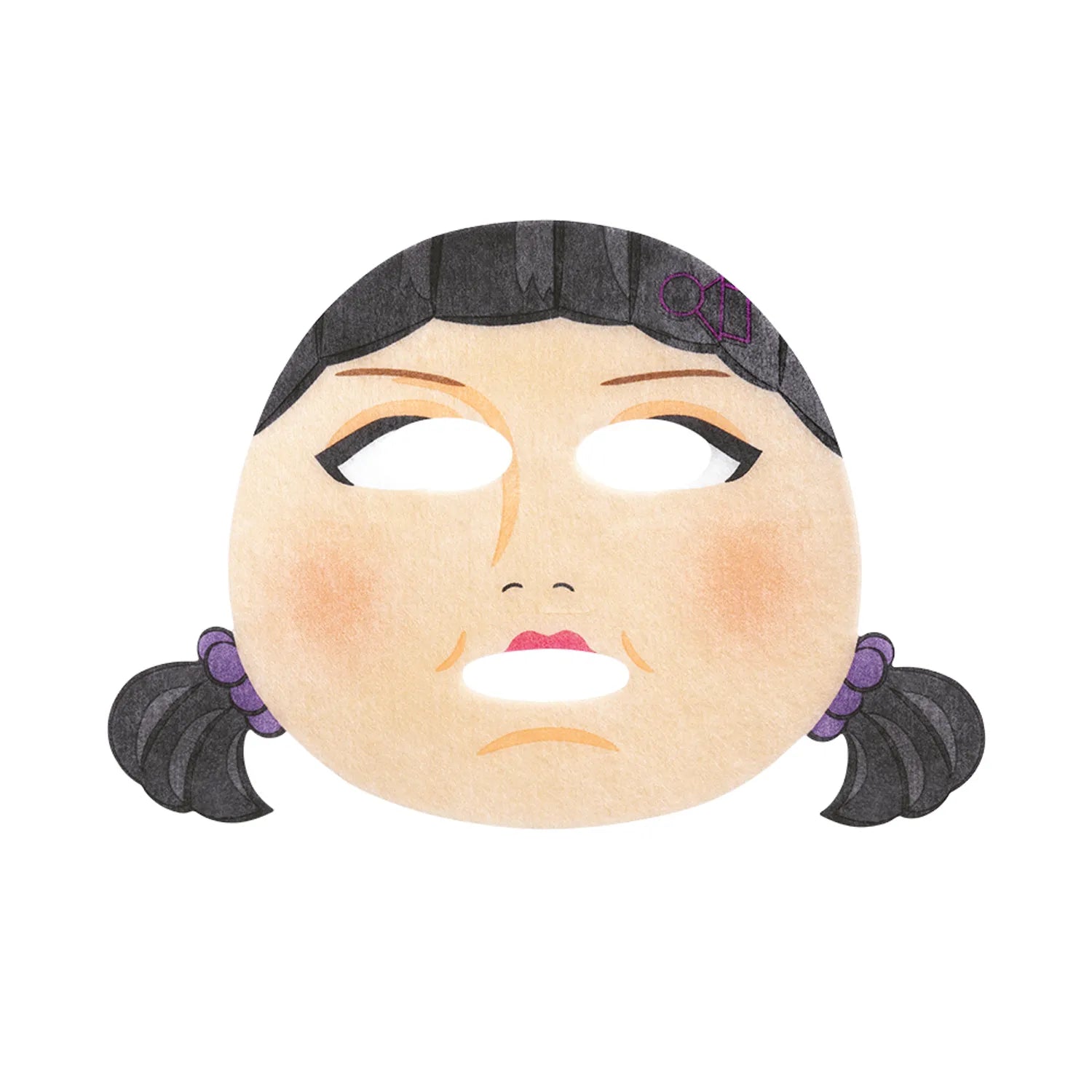 [Edición limitada de El Juego del Calamar] Mascarilla refrescante de árbol de té, cica y Young Hee (paquete de 10)