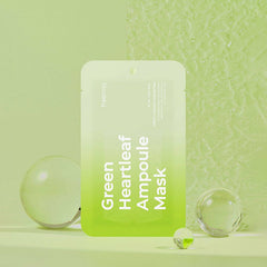 Green Heartleaf Ampoule Mask