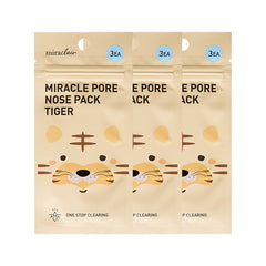 Tiger Miracle Pore Nose Pack 3 pack