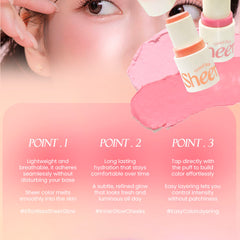 Tinted Sheer Stick Blusher 6g