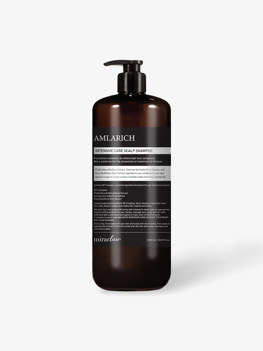 AMLARICH 强效护理头皮洗发水 1000ml