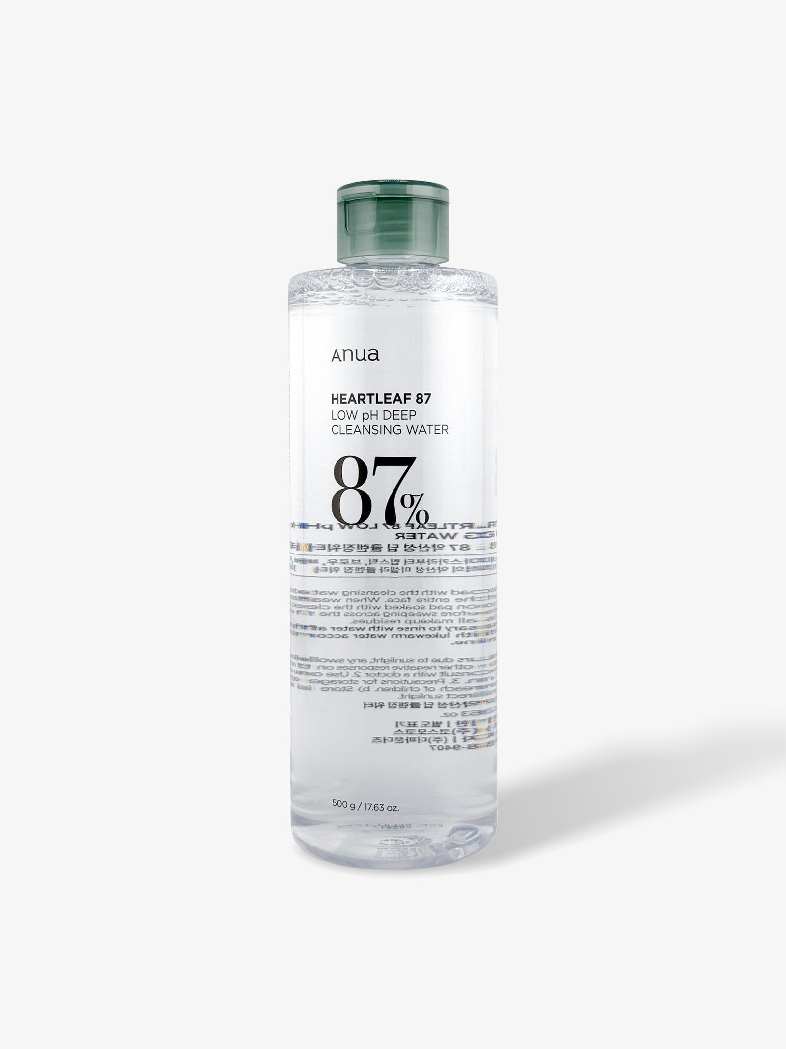 Anua Heartleaf 87 Low pH Deep Cleansing Water 500g – Twenties Beauty