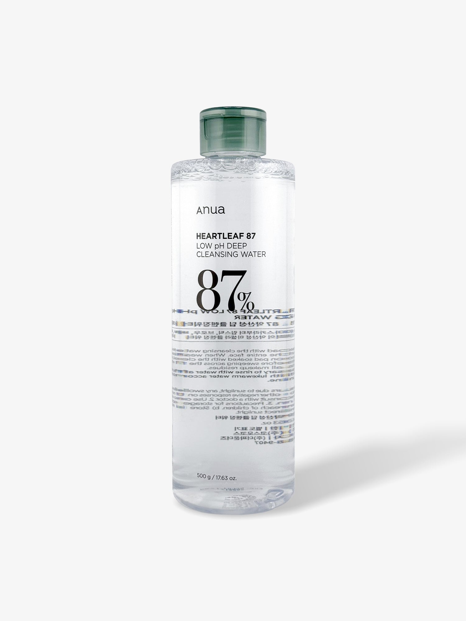 Heartleaf 87 Low pH Deep Cleansing Water 500g