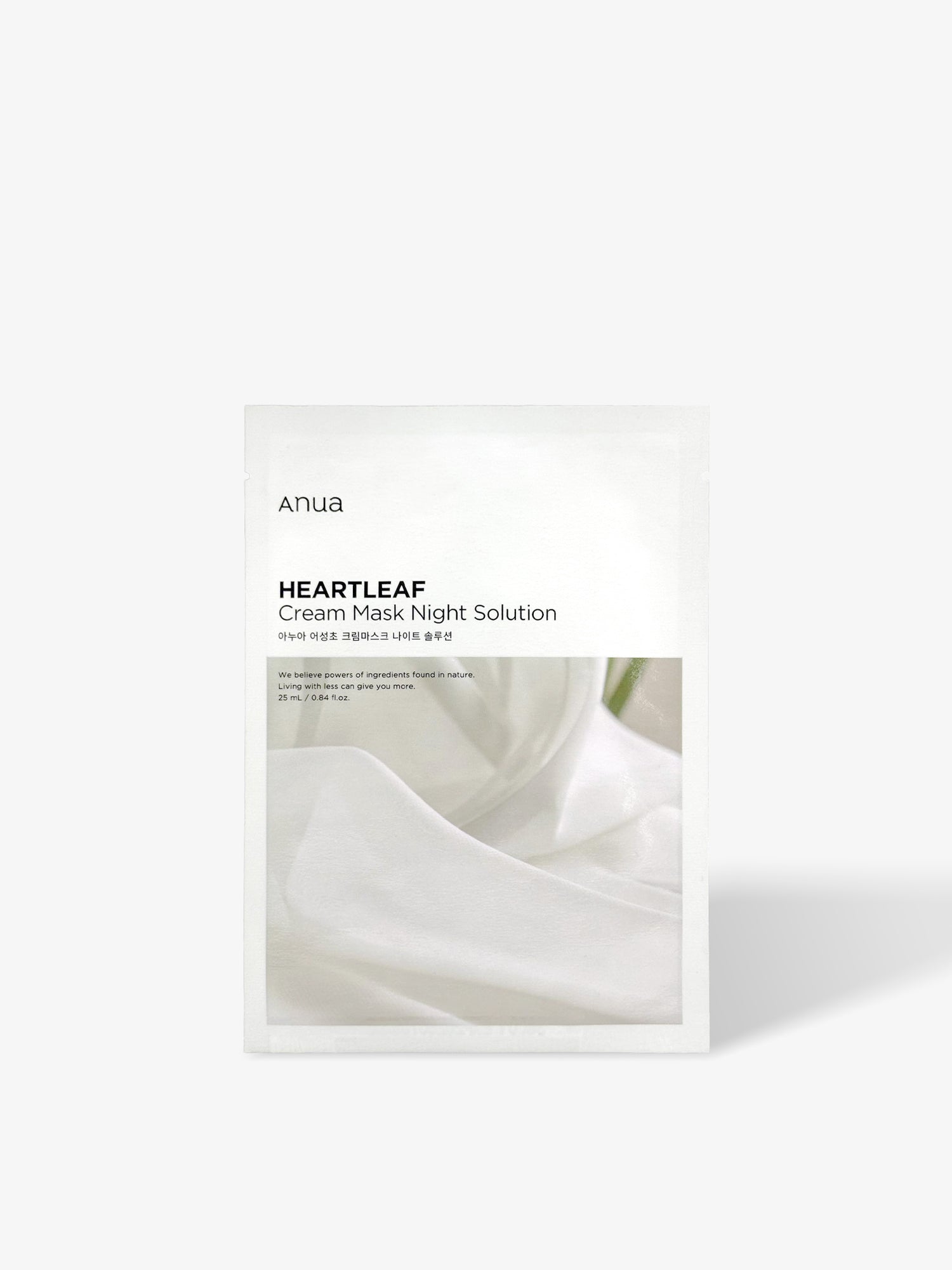 Heartleaf Cream Mask Night Solution 10 Sheets