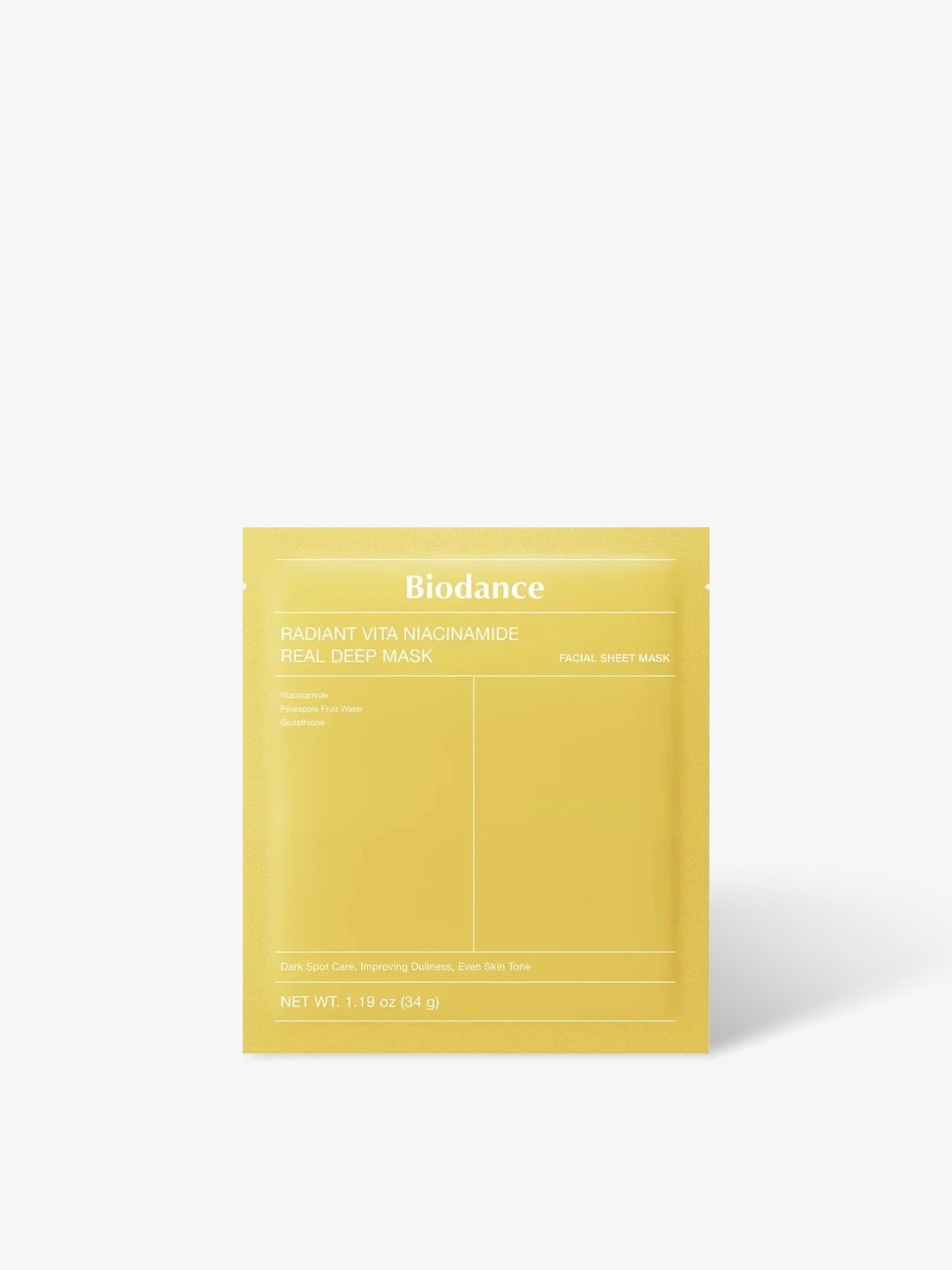 Radiant Vita Niacinamide Real Deep Mask 4 Sheets