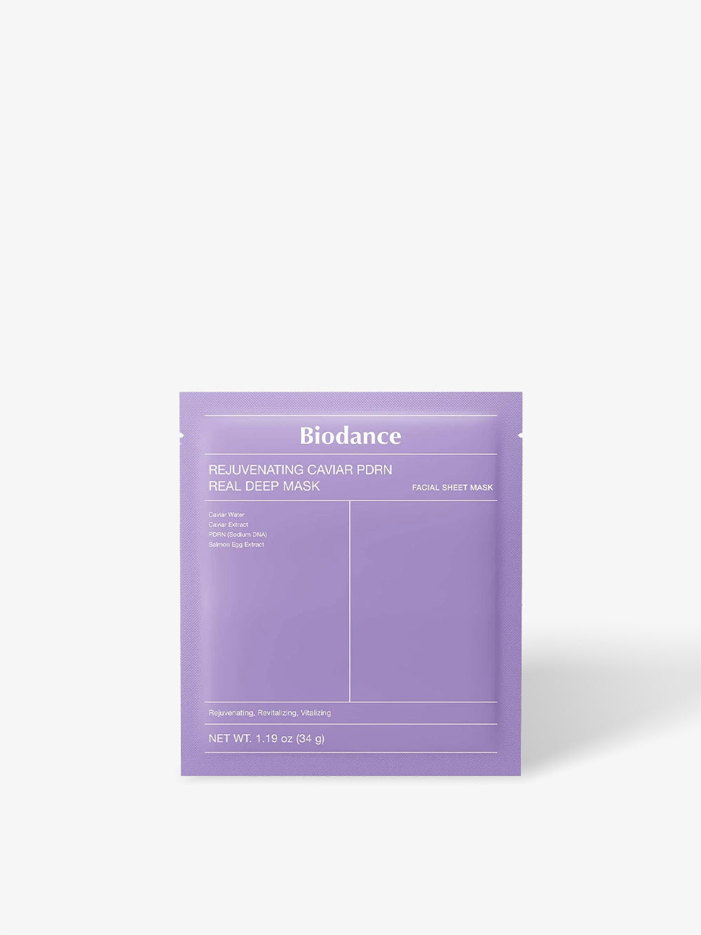 Rejuvenating Caviar PDRN Real Deep Mask 4 Pack