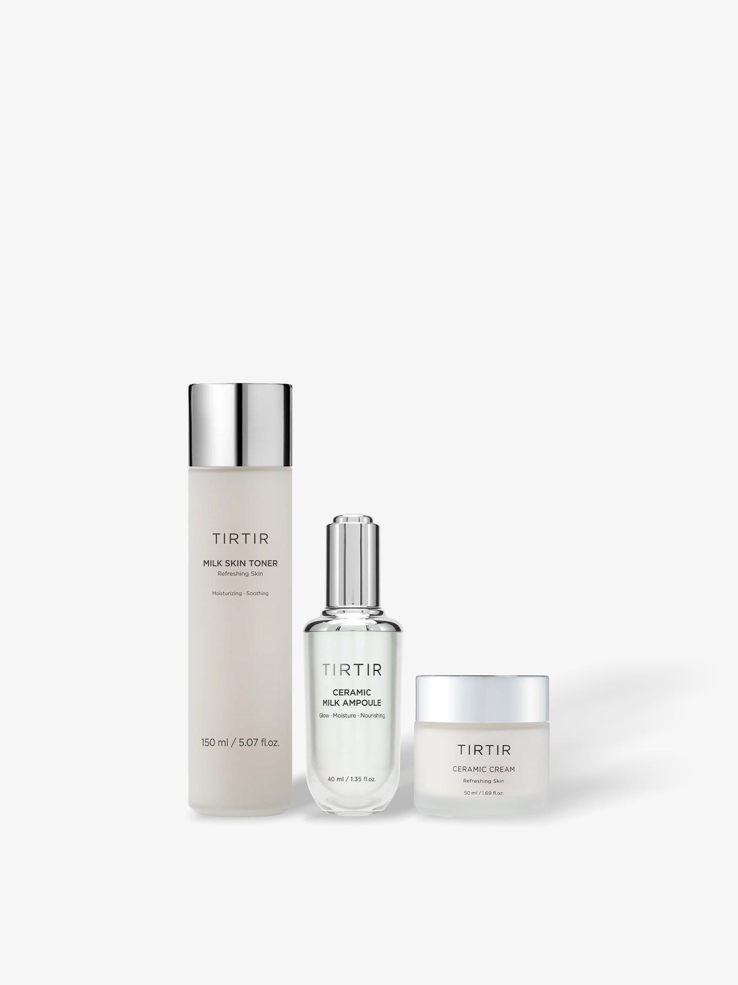 Ceramic Milk Skin Trio