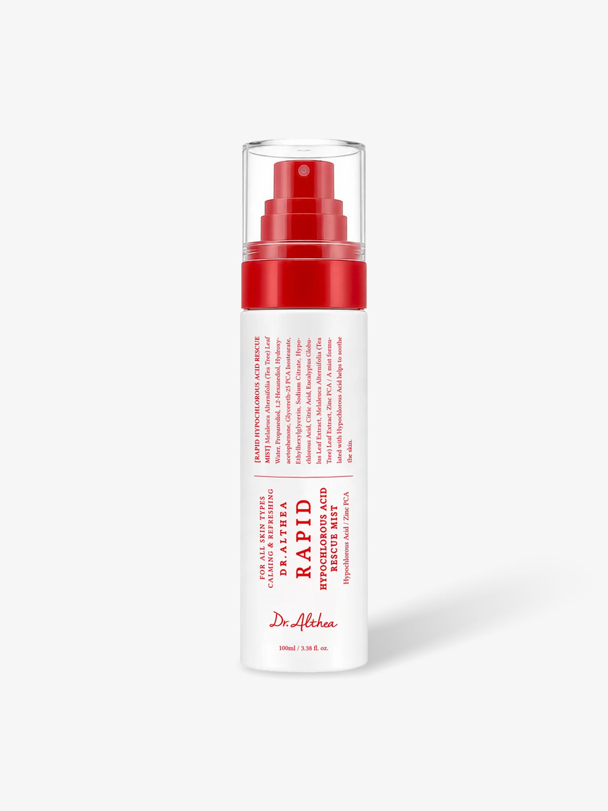Rapid Hypochlorous Acid Rescue Mist 100ml