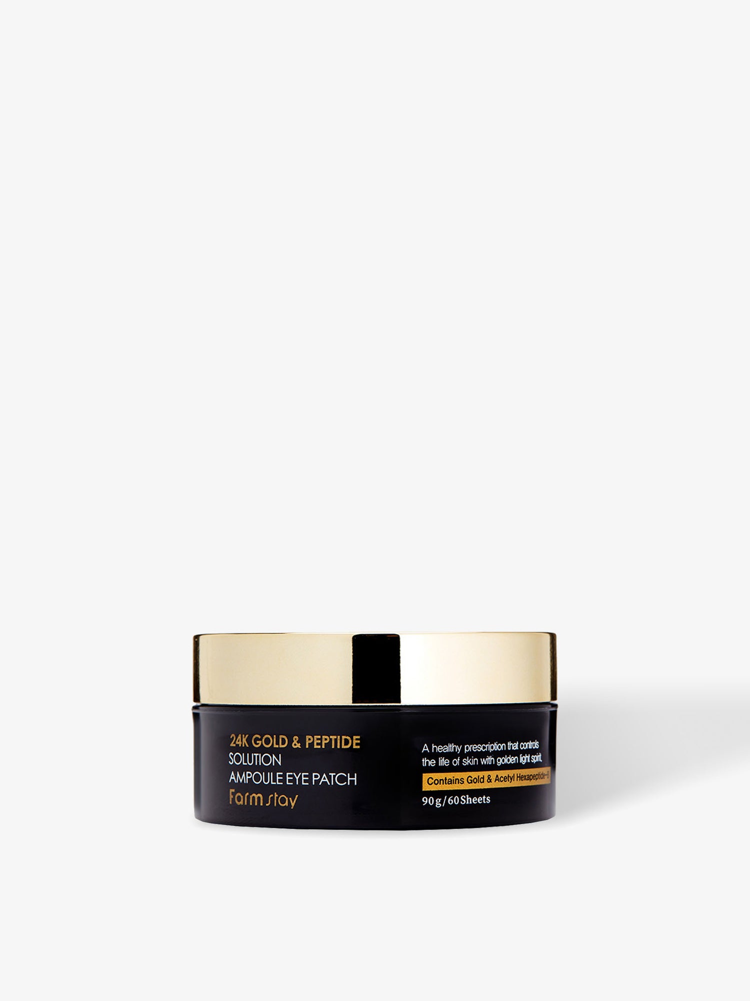 Parche ocular en ampolla con solución de oro de 24 quilates y péptidos (60 unidades)