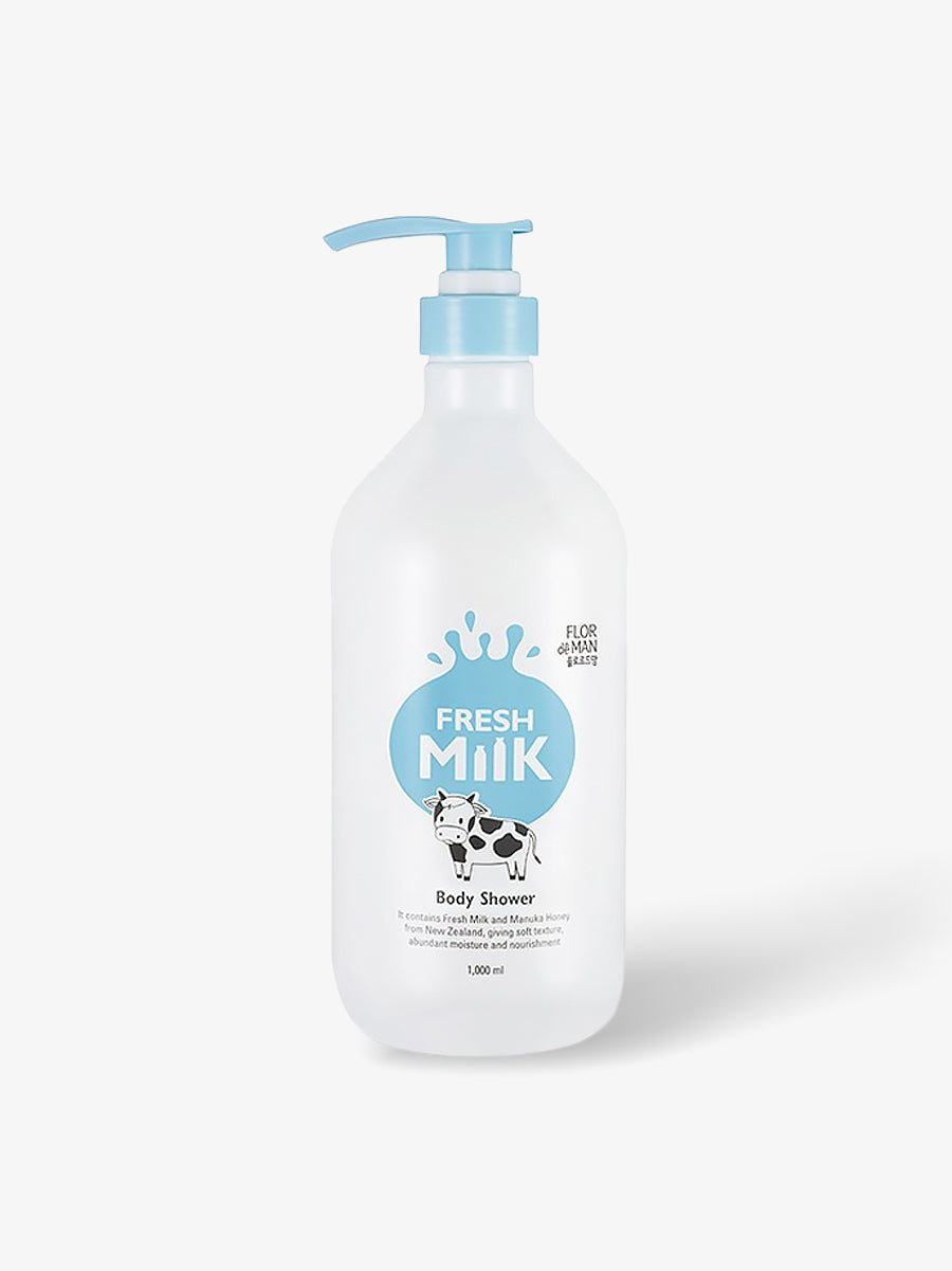Leche fresca de ducha corporal 1000 ml