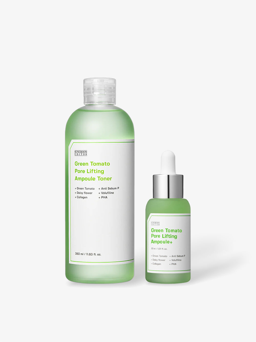 Green Tomato Pore Lifting Toner & Ampoule Duo