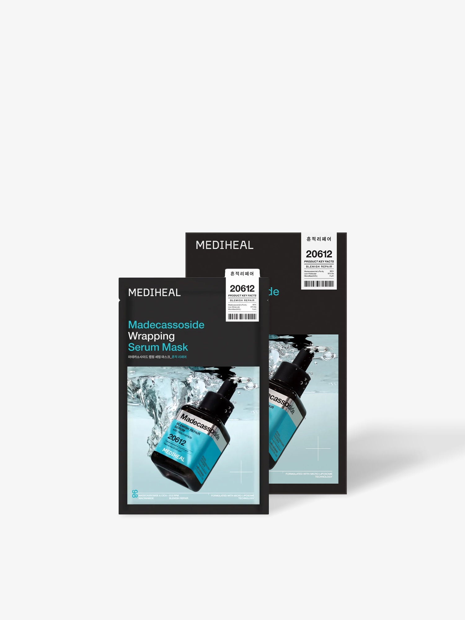 Madecassoside Wrapping Serum Mask 10 Sheets