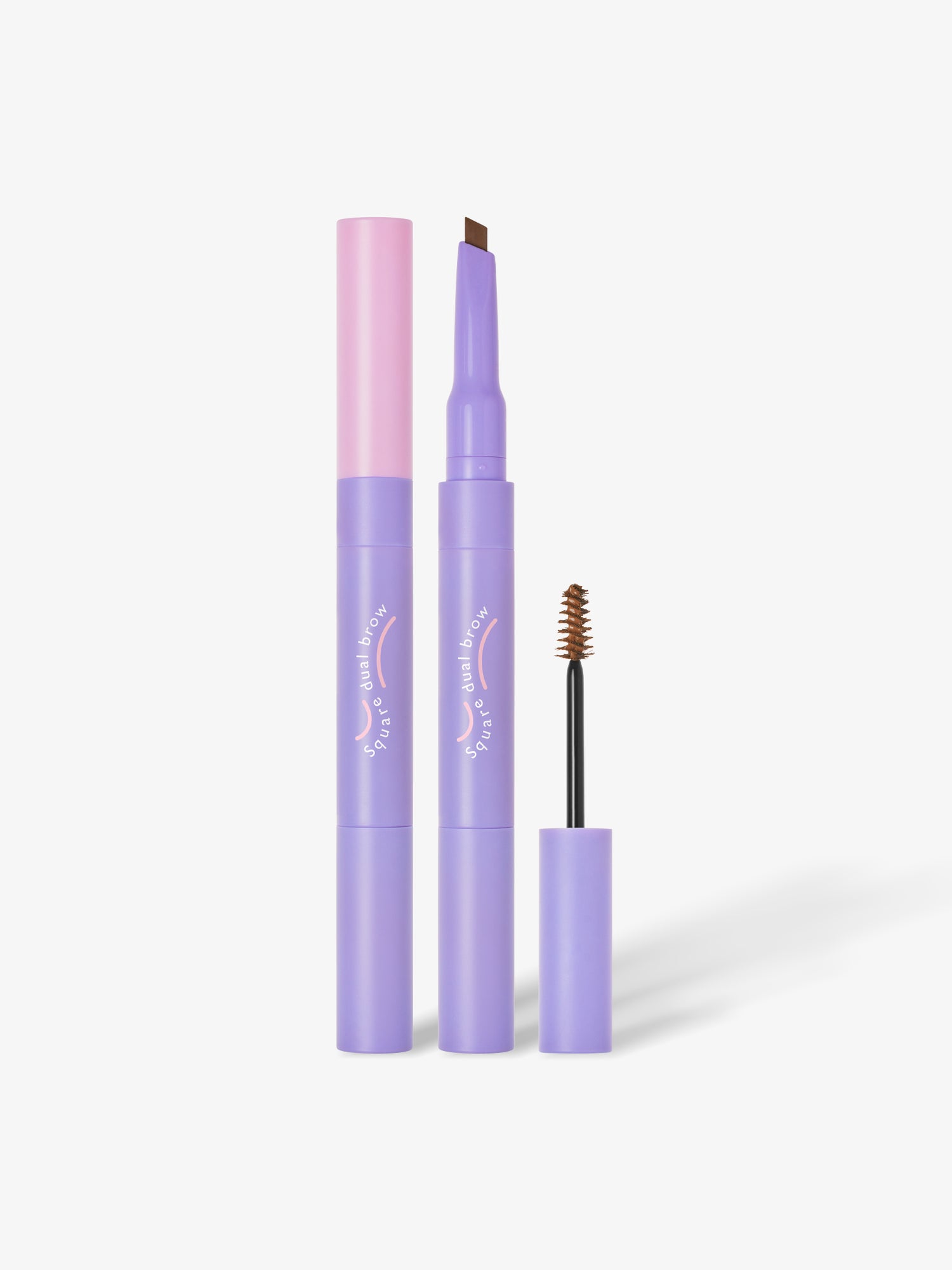 Lápiz cuadrado doble para cejas de 2,7 g