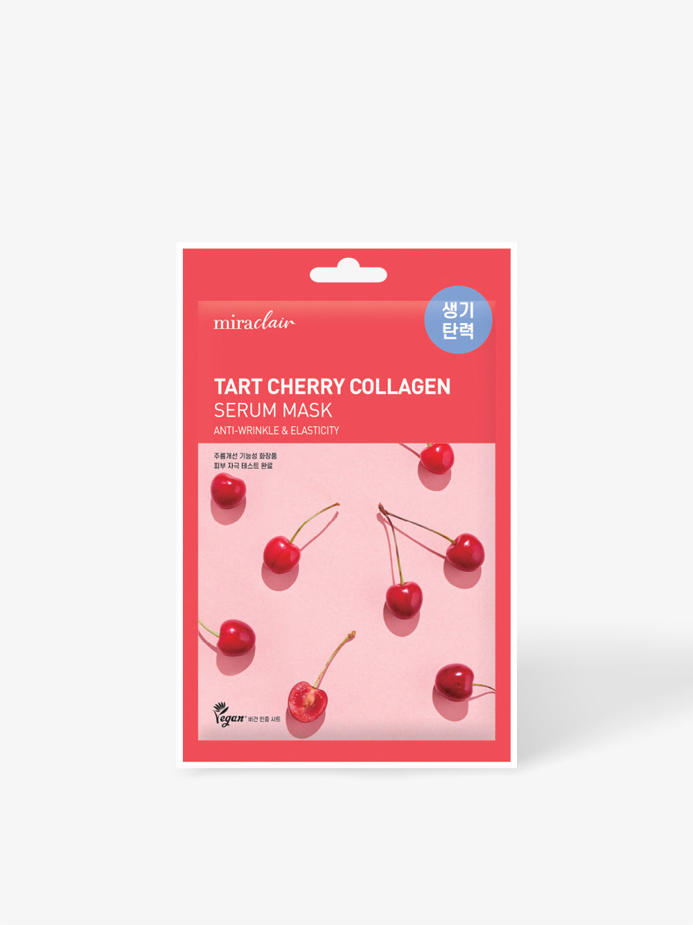 酸樱桃胶原蛋白精华面膜