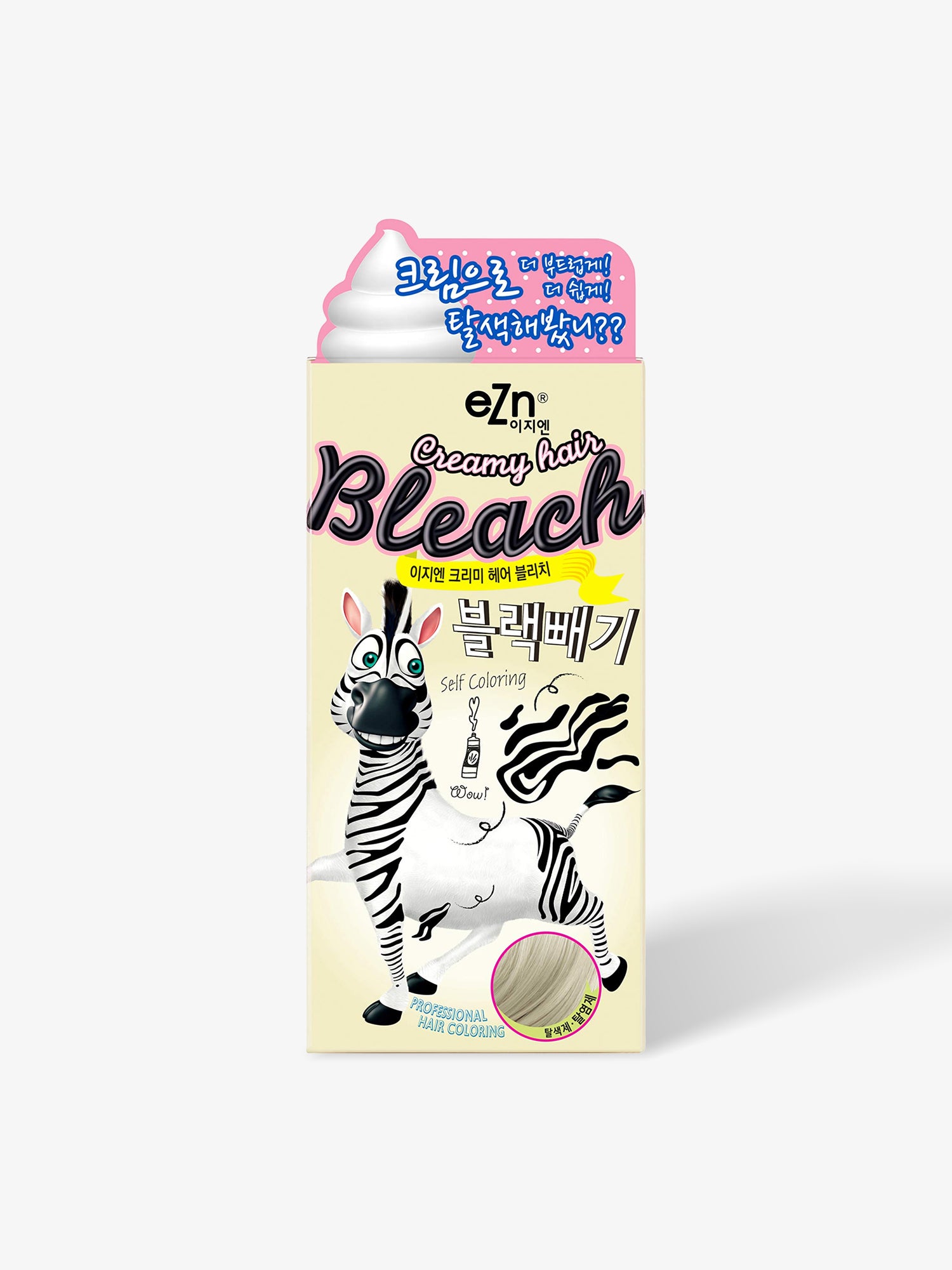 Decolorante cremoso para el cabello 60 ml