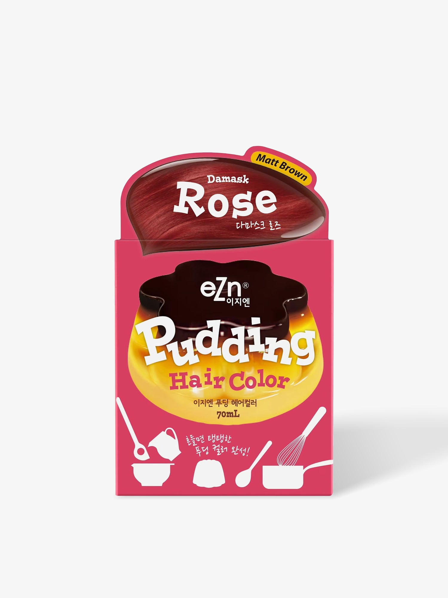 Tinte para el cabello Damask Rose Pudding 140 ml