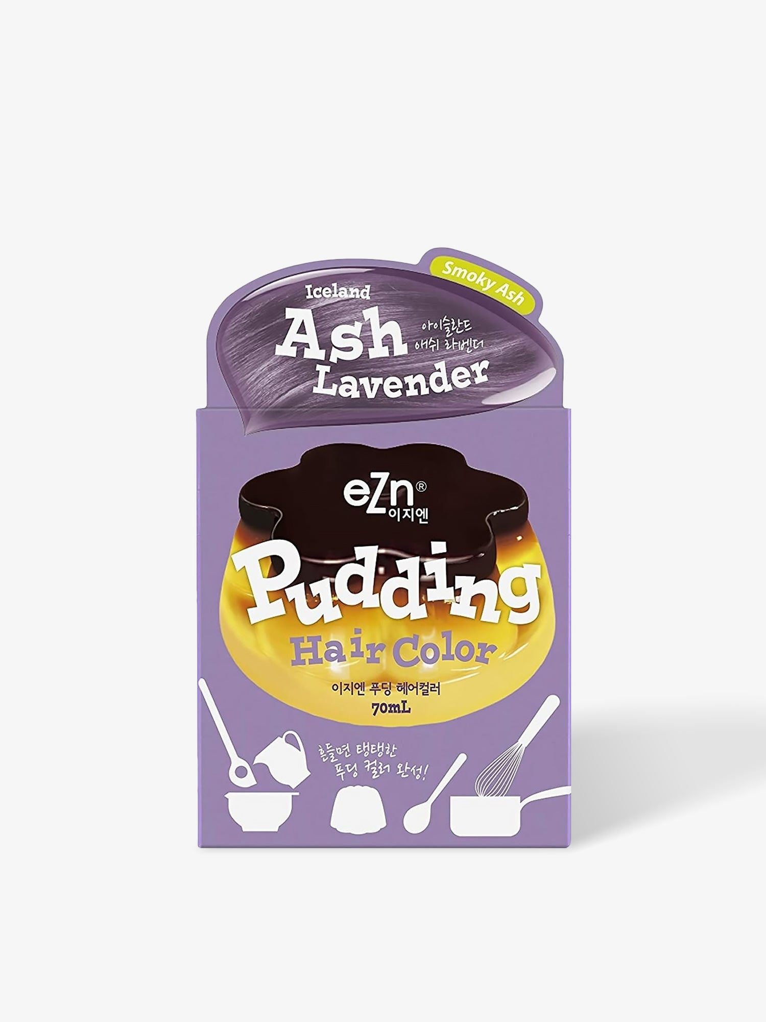 Tinte para el cabello Iceland Ash Lavender Pudding 140 ml