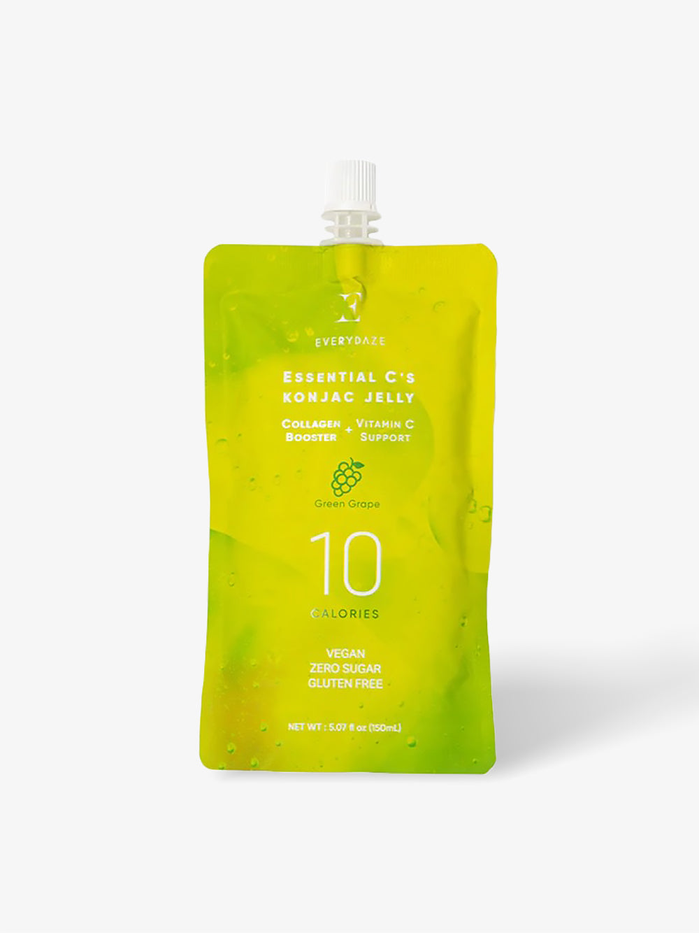 Gelatina de konjac de uva verde Essential C's (colágeno + vitamina C)