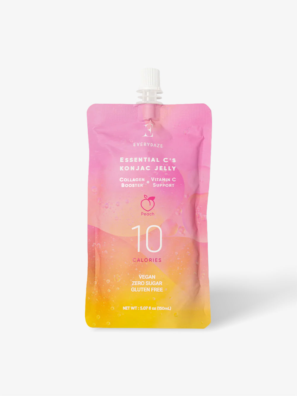 Gelatina de konjac Peach Essential C's (colágeno + vitamina C)