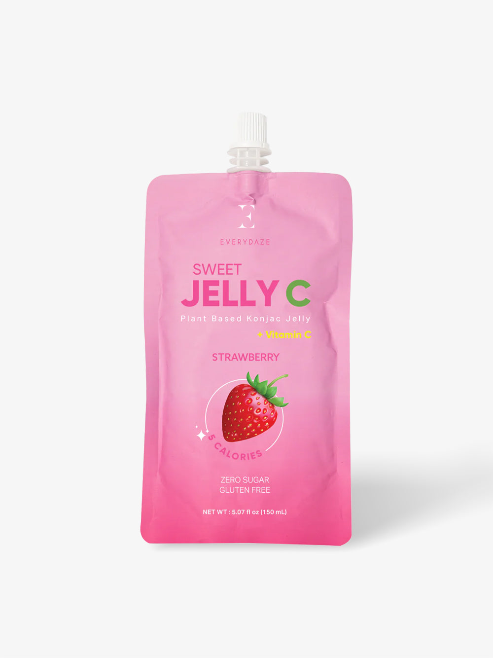 Gelatina dulce de fresa C (vitamina C)