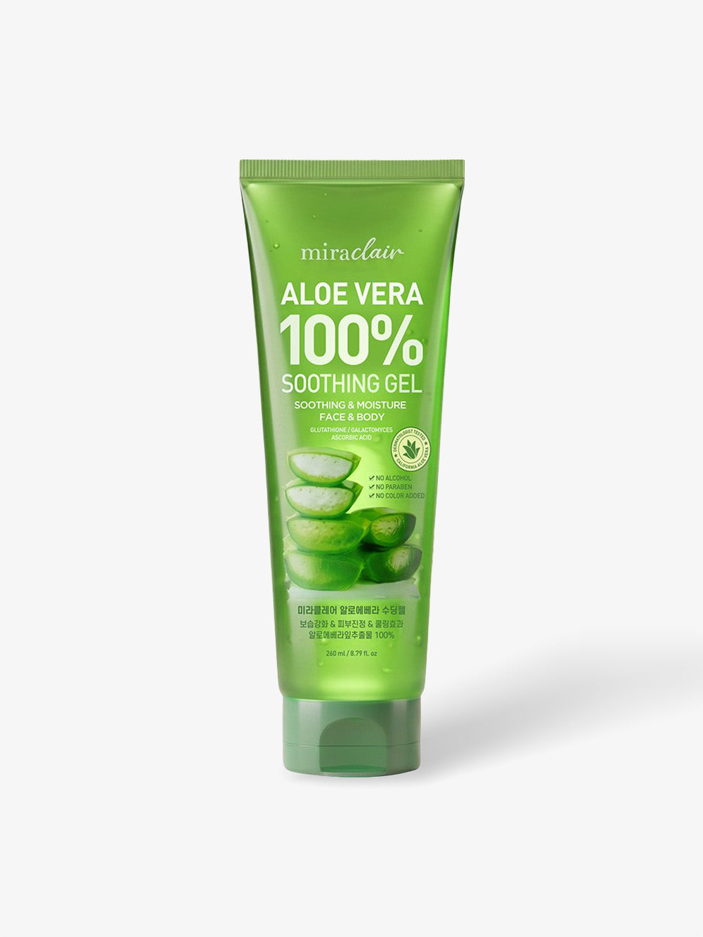 Miraclair Aloe Vera 100% Soothing Gel 260ml – Twenties Beauty