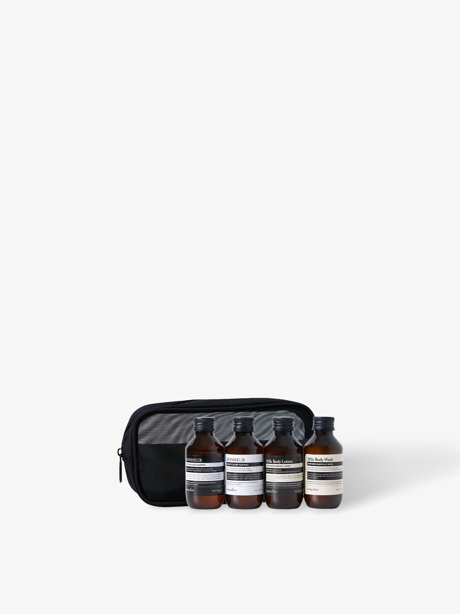 Monheur &amp; Milk 身体旅行套装，每套 100ml