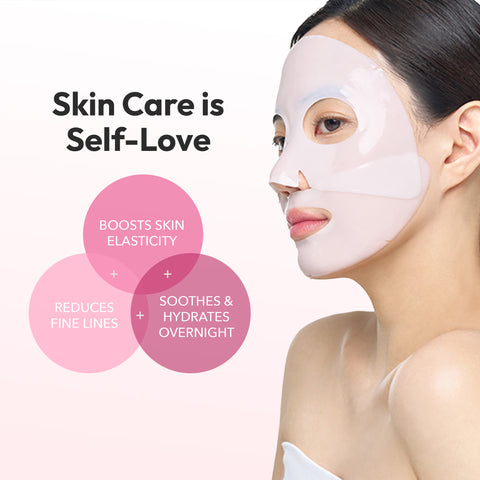 Red Collagen Hydrogel Mask 5 Sheets