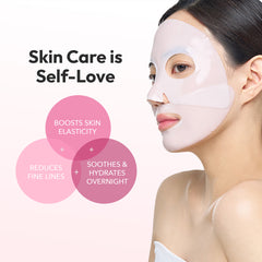 Red Collagen Hydrogel Mask 5 Sheets