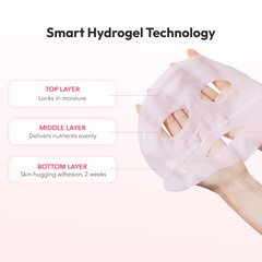 Red Collagen Hydrogel Mask 5 Sheets