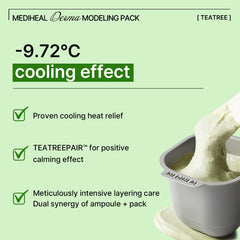 Derma Modeling Pack Teatree Calming 28g