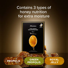 Honey Luminous Royal Propolis Mask Black