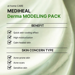 Derma Modeling Pack Teatree Calming 28g