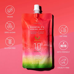 Watermelon Essential C's Konjac Jelly (Collagen + Vitamin C)