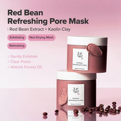 Mascarilla refrescante de poros de judías rojas (140 ml)