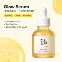 Glow Serum: Propolis + Niacinamide 30ml