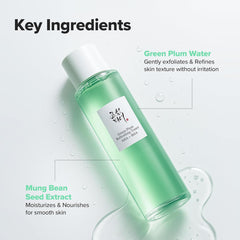 Tónico refrescante Green Plum: AHA + BHA 150 ml
