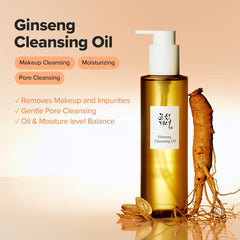 Aceite limpiador de ginseng 210 ml
